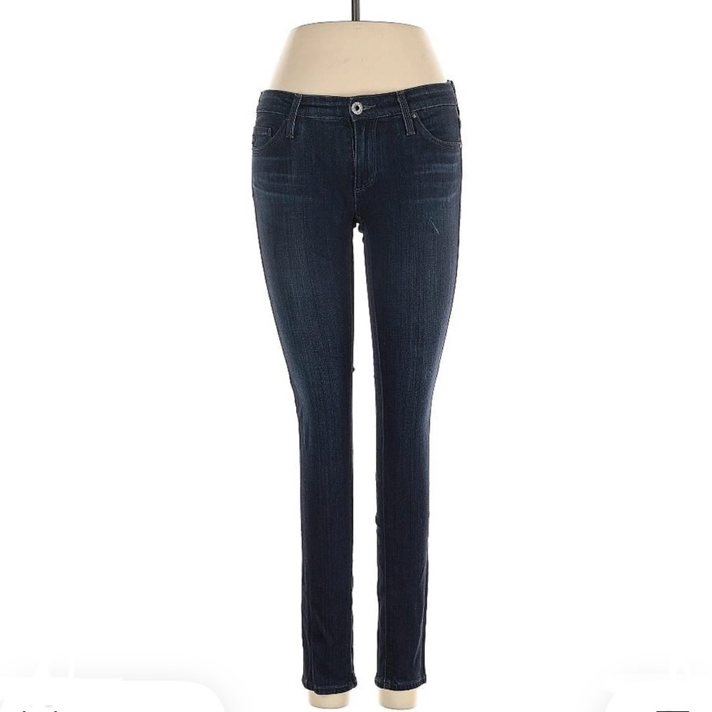 AG Adriano Goldschmied The Legging Ankle Size 24R Skinny High Rise Dark Wash